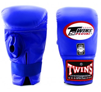 Тренировочные снарядные перчатки Twins Special (TBGL-1H blue)